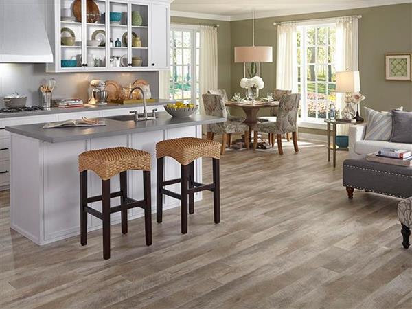 Wooden flooring for the kitchen 2